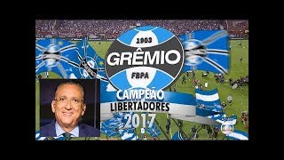 Lanús 1 x 2 Grêmio  Gols e Melhores Momentos GLOBO HD Narração Galvão FINAL LIBERTADORES 2017 [upl. by Ezana]