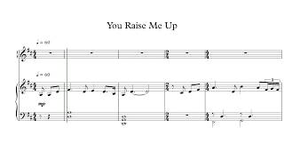 You Raise Me Up  Rolf LøvlandBrendan GrahamㅣPianoㅣMR [upl. by Richella]