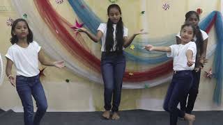 English Song  We wish you a merry Christmas  Dance by Attibele AG Church Girls Team [upl. by Helga]