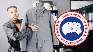 CANADA GOOSE LANGFORD PARKA JACKET quotREAL REVIEWquot  HOW DOES IT FIT  SIZING  TRY ON‼️  2FLYB [upl. by Ariay]