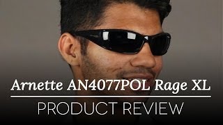 Arnette Sunglasses Review  Arnette AN4077POL Rage XL 4181 Sunglasses [upl. by Nessim298]