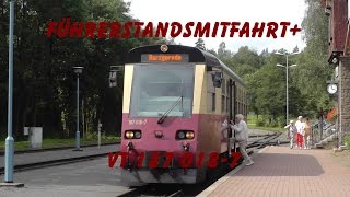 Führerstandsmitfahrt VT 187 der HSB Selketalbahn [upl. by Robbyn599]