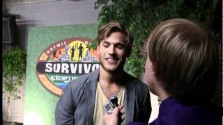 Matt Elrod of Survivor Redemption Island red carpet interview [upl. by Gilligan]