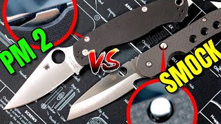 Spyderco PM2 vs Spyderco Smock  Which One Should You Buy  THIS VS THAT [upl. by Naivaj]