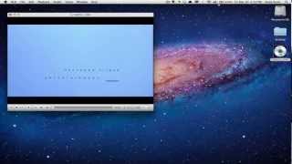 Play a DVD with VLC Mac [upl. by Inaffyt]