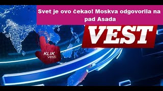 Svet je ovo čekao Moskva odgovorila na pad Asada [upl. by Haughay]