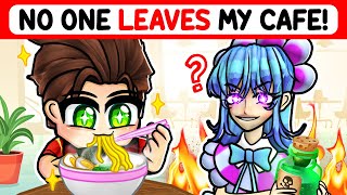 No One Leaves Her Cafe in Roblox [upl. by Darnell]