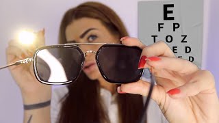 ASMR Optician Roleplay  Trying Different Pairs of Sunglasses On You 🔦🕶 [upl. by Thurnau685]