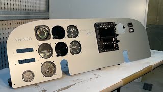 Avionics install Part 455 building the panel addendum [upl. by Reyem]