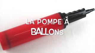 Comment gonfler des ballons  La pompe à main Decorationsdemariagefr [upl. by Eustache]