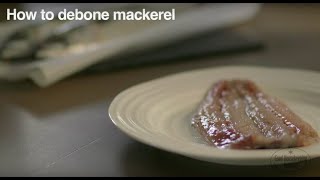 How To Fillet Mackerel  Good Housekeeping UK [upl. by Navac]