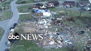 At least 24 killed 38 missing after Tennessee tornadoes l ABC News [upl. by Suivat]