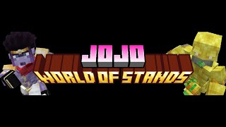 Minecraft JoJo World Of Stands Mod Review [upl. by Aisilef]