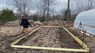 DIY Cattle Panel Greenhouse Hoophouse High tunnel Step by Step Instructions w Measurements PART TWO [upl. by Anaer]