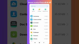 Redmi Mobile ke display Ads kaise band Kare  Redmi Mi Ads Problem Solve redmi ads [upl. by Etterraj93]