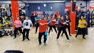 Levitating  Dance fitness  Dua Lipa Zumba  Zumba dance [upl. by Netsryk429]