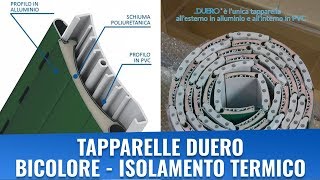 Tapparelle bicolore ad isolamento termico  Duero [upl. by Anrapa]