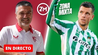 🔴 RUEDA DE PRENSA DE GARCÍA PIMIENTA 🟢 ANÁLISIS DEL PARTIDO DEL REAL BETIS  DIRECTO ZONA MIXTA [upl. by Trilly]