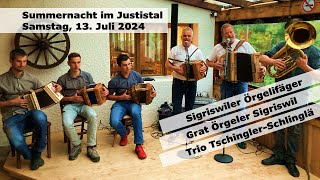 Summernacht im Justistal vom 13072024 [upl. by Tnahsarp]