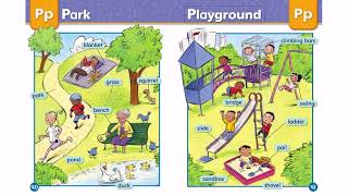 MY NEW WORDS Picture Word Book GK2  Park  Playground [upl. by Bradan683]