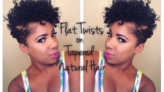 How to Style Tapered Natural Hair [upl. by Llerahs]