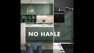 Difference between Kitchen Cabinets Handle vs no handle  Nolte Kitchen modularkitchen [upl. by Noivaz594]