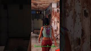 These VATs enhanced boxing gloves only use is dealing with annoying settlers fallout4 [upl. by Akerahs]