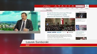 Leszek Samborski Ludzie się zorientowali że propozycja Kukiz15 do niczego nie zmierza [upl. by Zinn]