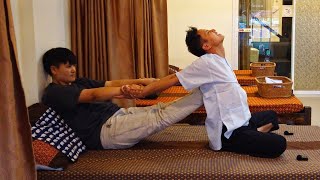 Powerful Local THAI BODY MASSAGE for Back Pain [upl. by Jordanna]