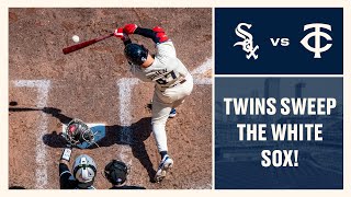 White Sox vs Twins Game Highlights 42524  MLB Highlights [upl. by Leuamme822]