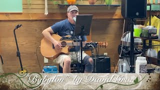 David Grays quotBabylonquot live cover by Paul DeChambeau [upl. by Bluhm]