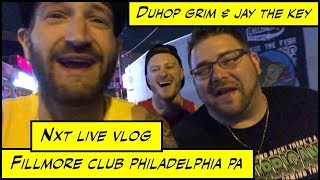 duhop brothers attend WWE NXT live at the Fillmore Philadelphia PA vlog [upl. by Aelgna]