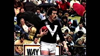 2nd Qu 1979 Victoria v South Australia at Subiaco Oval for State of Origin Carnival [upl. by Llennol]