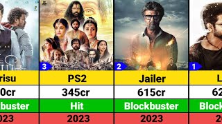 Highest grossing Tamil movies of 2023  Jailer  LEO [upl. by Tomchay]