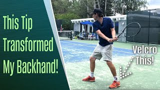 This Backhand Tip Is a Game Changer [upl. by Esimaj]