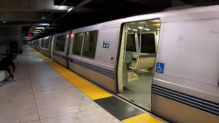 3 BART trains at Embarcadero [upl. by Arret58]