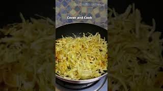 Cabbage sabzi  Pattagobi sabji recipe shorts youtubeshorts [upl. by Sucramrej]