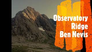 Observatory Ridge Ben Nevis [upl. by Risser541]