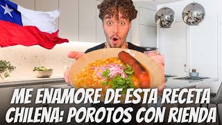 JAMAS pensé que esta COMIDA CHILENA seria TAN BUENA hice y probé por primera vez POROTOS con RIENDAS [upl. by Noel]