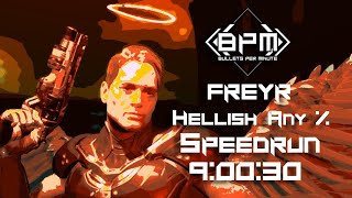 BPM  Bullets Per Minute  Freyr  Hellish Mode  Any Speedrun  World Record  90030 [upl. by Aicat951]