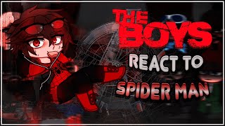 The Boys react to Spider Man  Peter Parker  SpiderMan No Way Home  Marvel ENGRU [upl. by Mosnar]