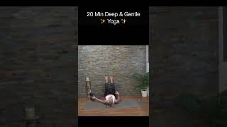 20 Min Gentle Yoga Class  Inner Peace Practice yogashorts yinyoga gentleyoga [upl. by Norrek]