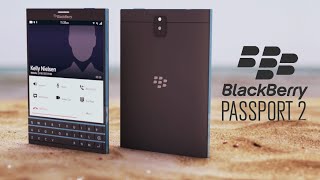 BlackBerry Passport 2 2021 The LEGEND is Back Concept [upl. by Nemad]