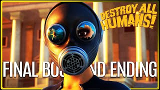 DESTROY ALL HUMANS REMAKE Final Boss and Ending 4K 60FPS [upl. by Sheff]