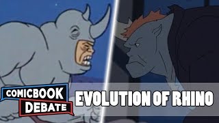 Evolution of Rhino in Cartoons in 4 Minutes 2018 [upl. by Aynwad]