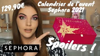 Calendrier de lavent Sephora 2021  Pas mal du tout  😍 SPOILERS [upl. by Kehoe]