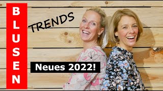 Neue Blusen Trends 2022  coole Kombinationsmöglichkeiten [upl. by Durrej]