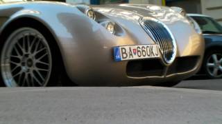 Wiesmann MF4 Roadster  Walkaround and Shots in Vienna [upl. by Ttimme631]