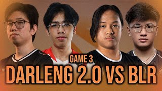 DARLENG 20 vs BLACKLIST  GAME 3  CAST BY ARMEL JOHNXFIRE JAU AND JET  ELITE LEAGUE [upl. by Omissam]