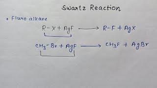 Trick to learn Swartz reaction  All naming reaction Class 12  Naming reaction tricks [upl. by Aeduj272]